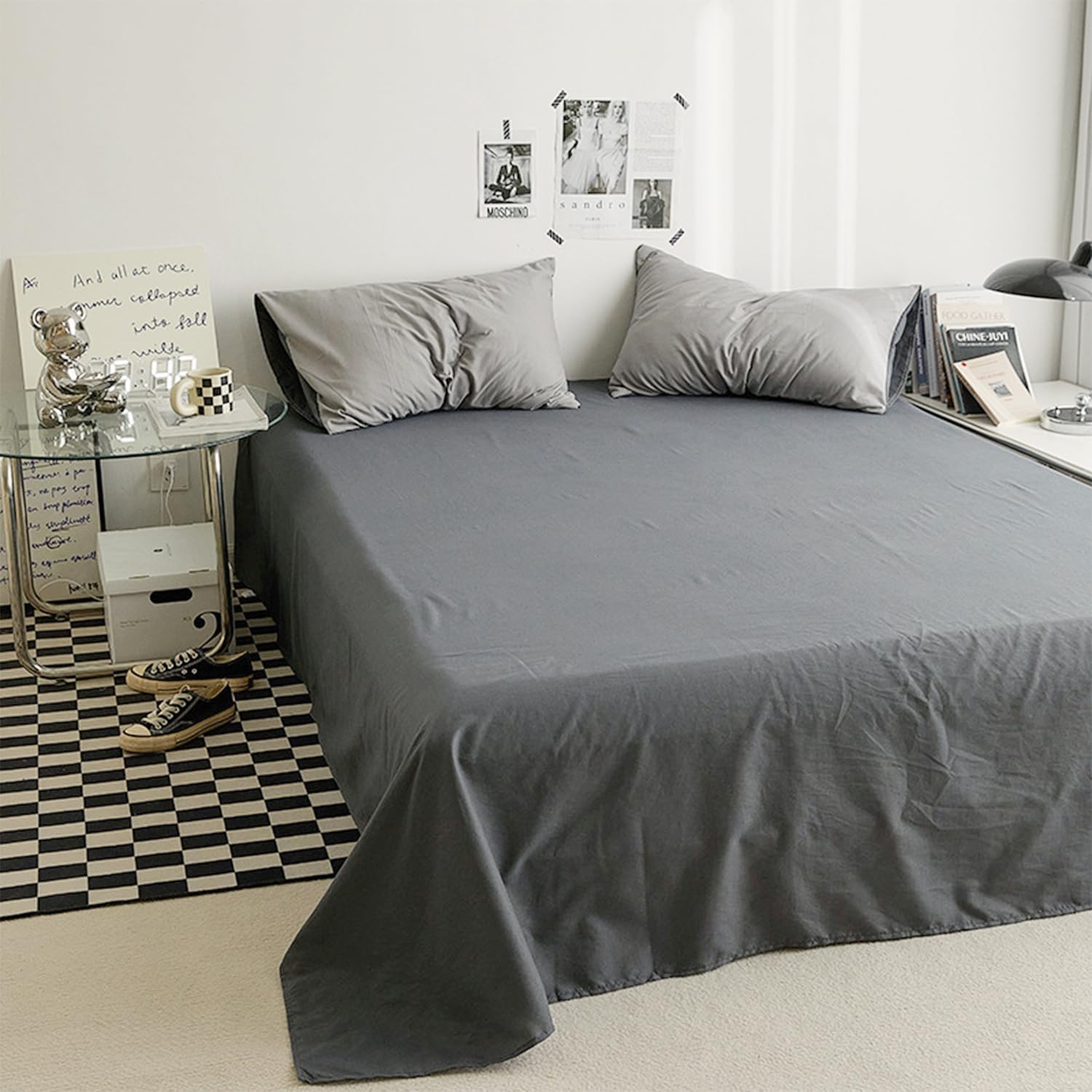 طقم غطاء لحاف 4 قطع مقاس كوين من وينسويا، يتضمن 1 غطاء لحاف 22... - view 2