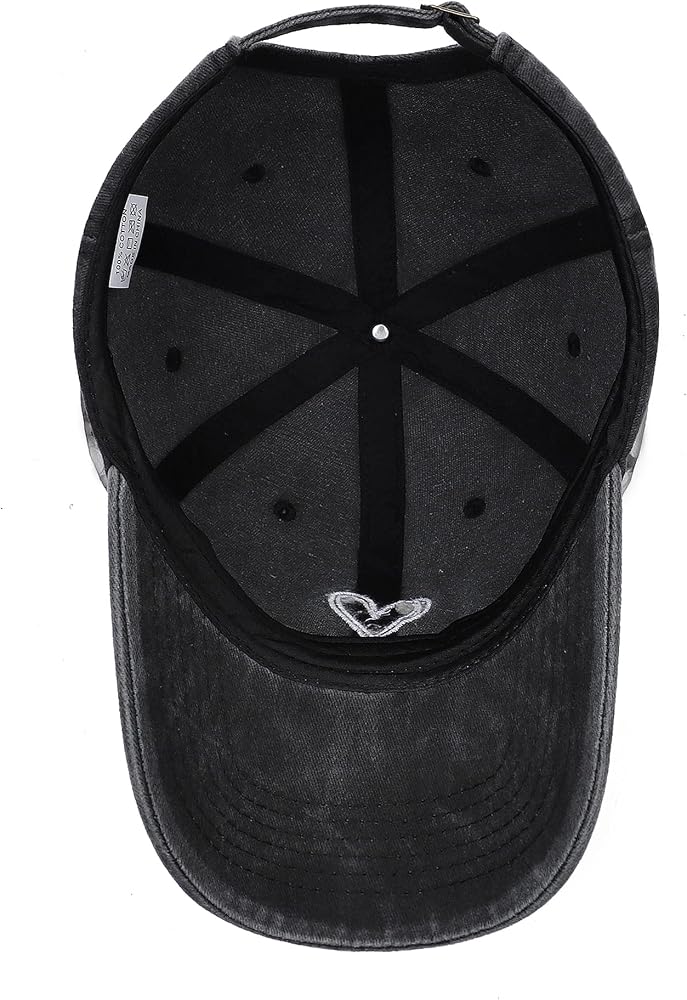 Unisex Vintage Washed Distressed Baseball Cap Twill Adjustable Dad Hat