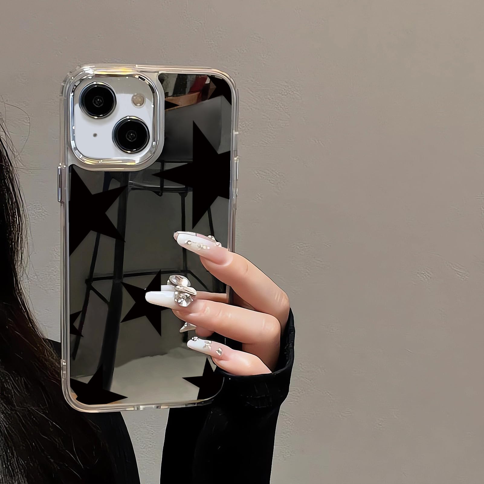 Coque iPhone 13 antichoc résoud les bris d'écran avec son miroir brillant - 8