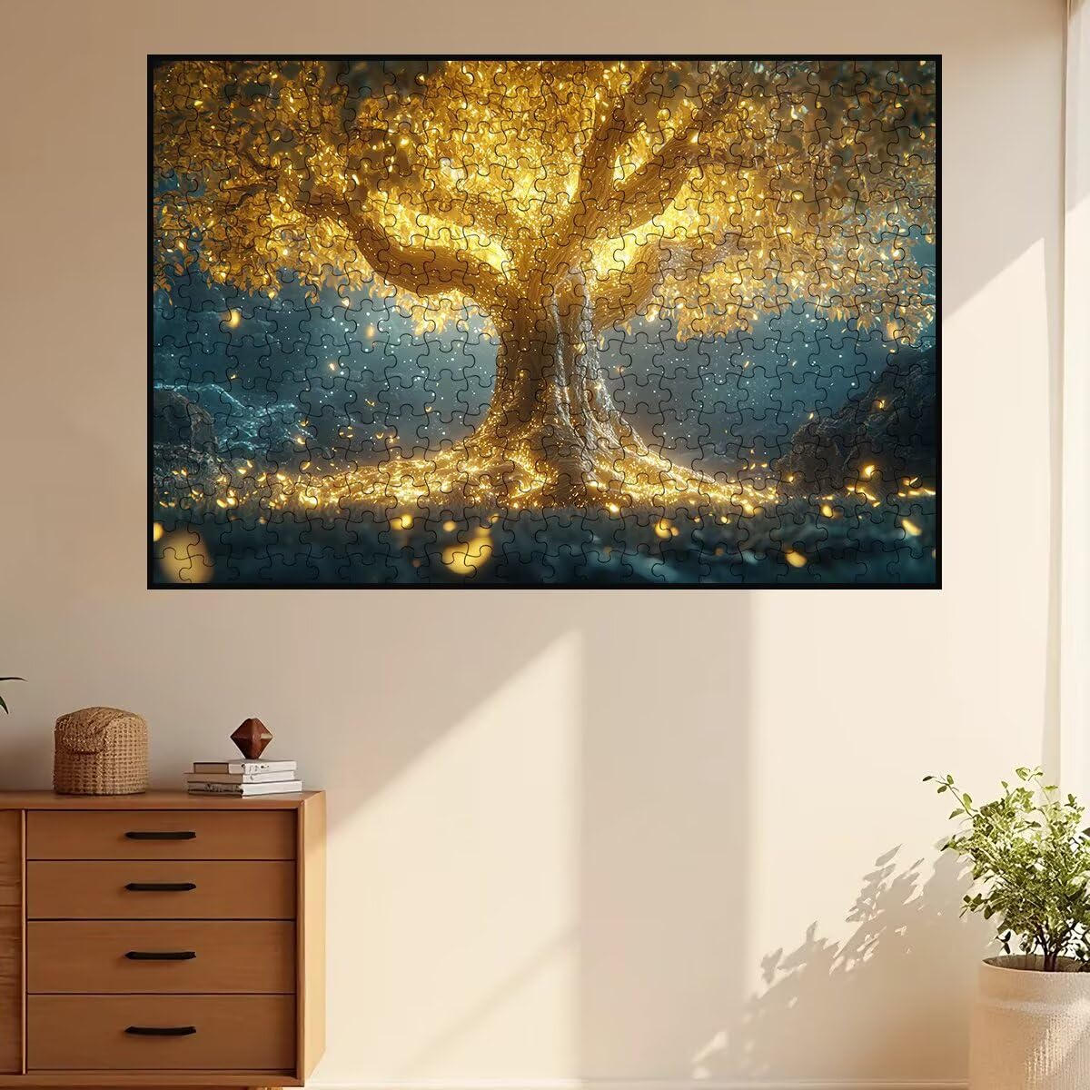 Puzzle 4000 Pezzi Albero, Puzzle Foglia per Adulti, Puzzles in Legno Intrattenimento Creativo, Divertimento, Puzzles Educativi Classici con Confezione di Alta Qualità Idea Regalo Donna Decor -3532
