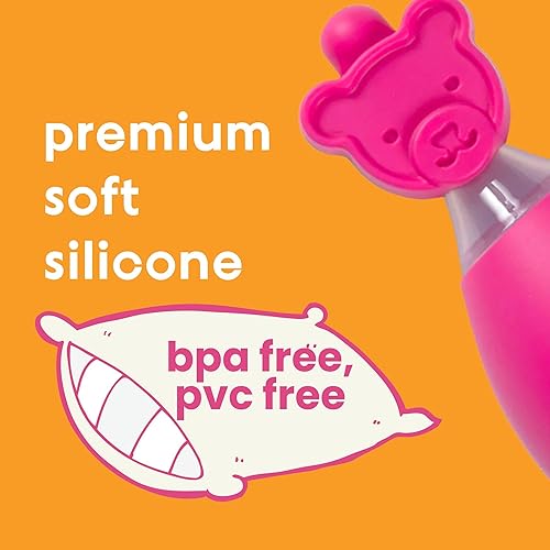 Miniatura 6 de oogiebear Aspirador de bombilla el lechón seguro para la nariz del bebé  Aspirador nasal para bebés recién nacidos y niños pequeños  Chupón de nariz