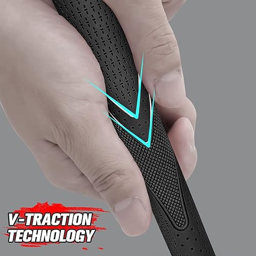 Miniatura 4 de Yamato Empuñaduras para palos de golf junior diseñadas con comodidad y control, perfectas para golfistas juveniles y niños (negro, 8 piezas)