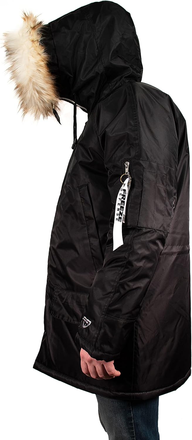 Mens Snorkel Parka Winter Coat Jacket - Image 4