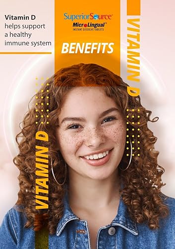 Miniatura 7 de Superior Source Tableta de vitamina D3 extra fuerte de 5,000 UI, 100 unidades (el embalaje puede variar)