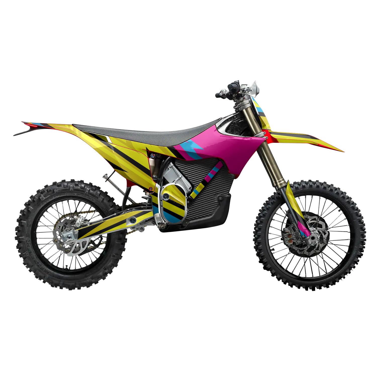 Stark Varg MX 2023-2025 Graphics Kit Wrap - Wild Print - Varg MX Skin - Premium 3M Vinyl Protective Wrap Decal Cover - Easy to Apply | Crafted in The USA by MightySkins