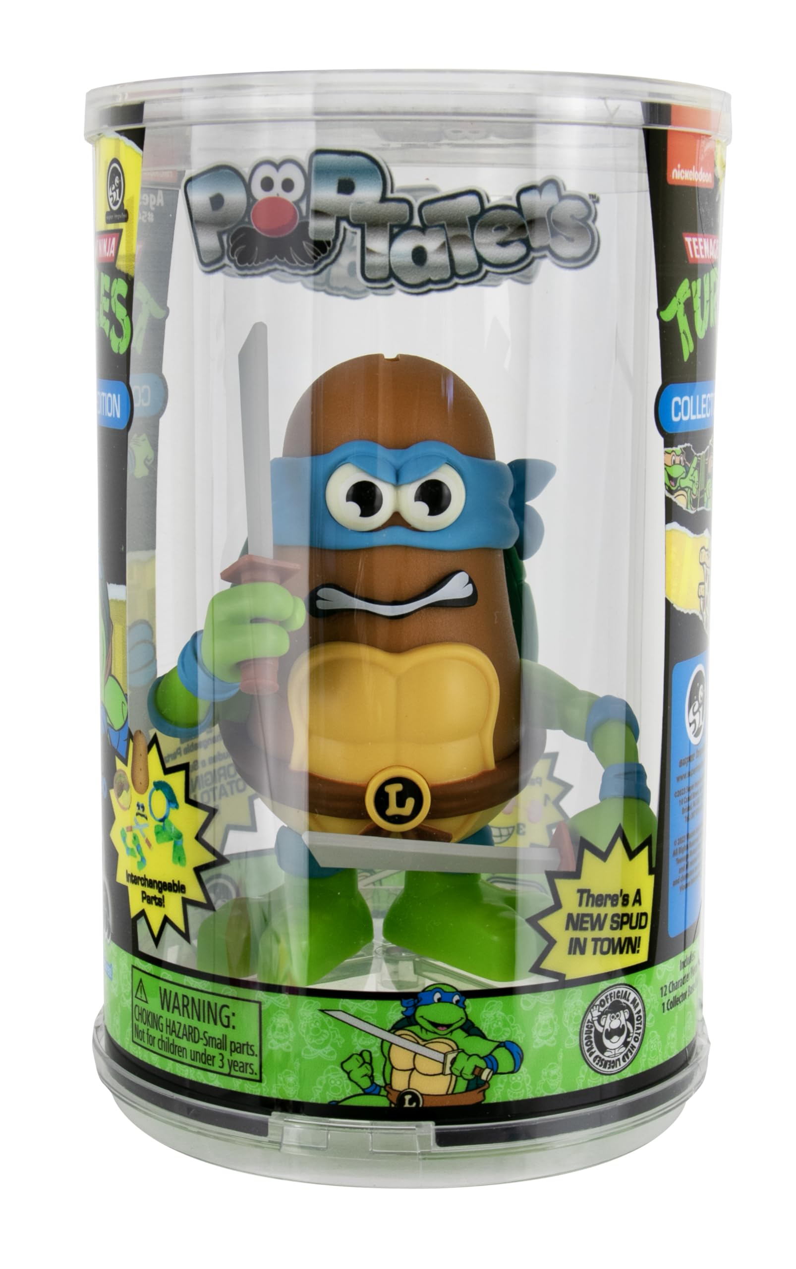 POPTATERS タートルズ 【ドナテロ】 Amazon.com: Poptaters Teenage Mutant Ninja Turtles Includes