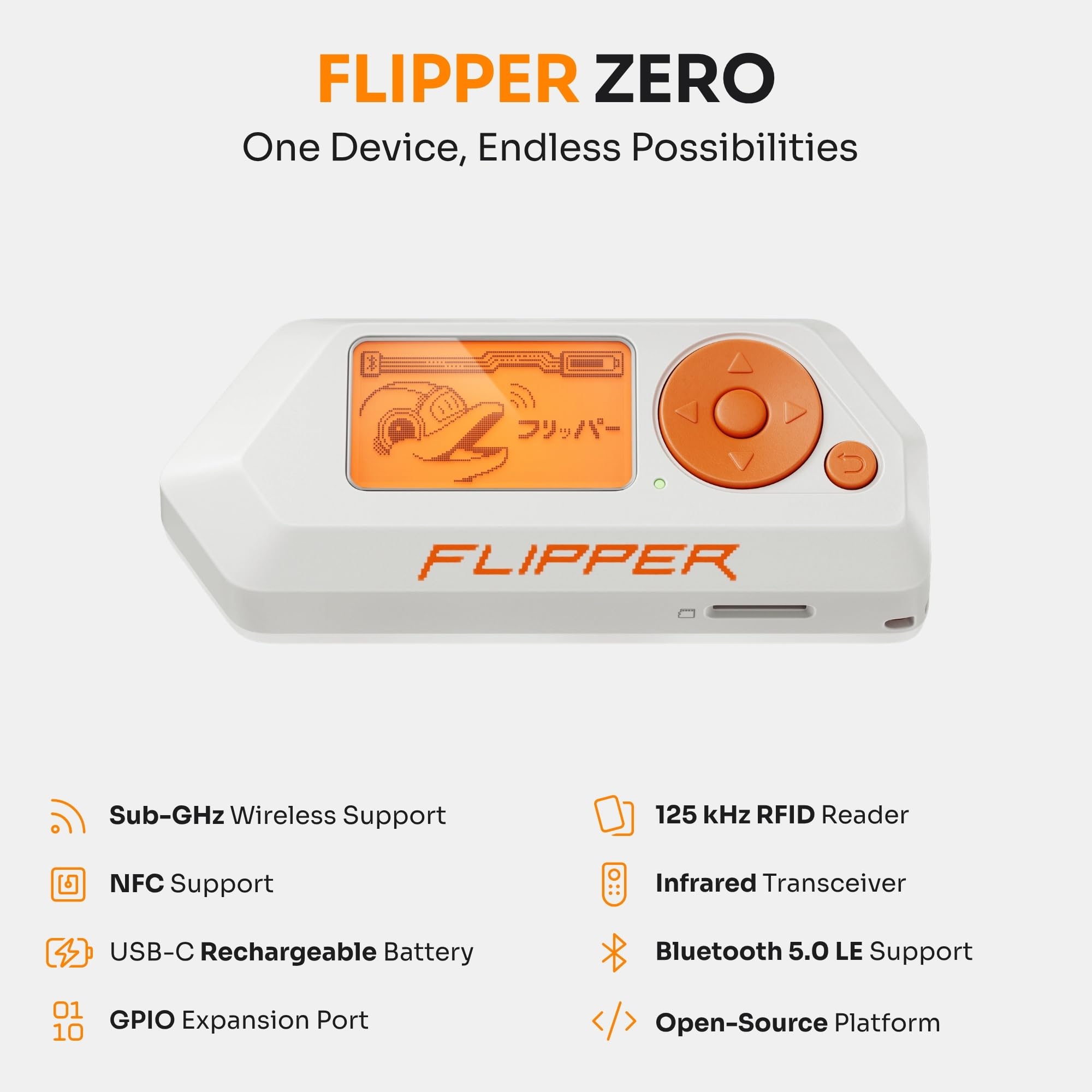 Amazon.co.jp: Flipper Zero ベーシックキット - フリッパーゼロ
