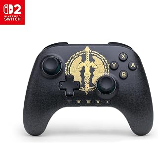 PowerA Advantage Wireless Controller for Nintendo Switch 2 - Zelda Decayed Master Sword, Officially Licensed, Hall Effects, Mappable Buttons, Pro Controller, C Button, Motion Controls