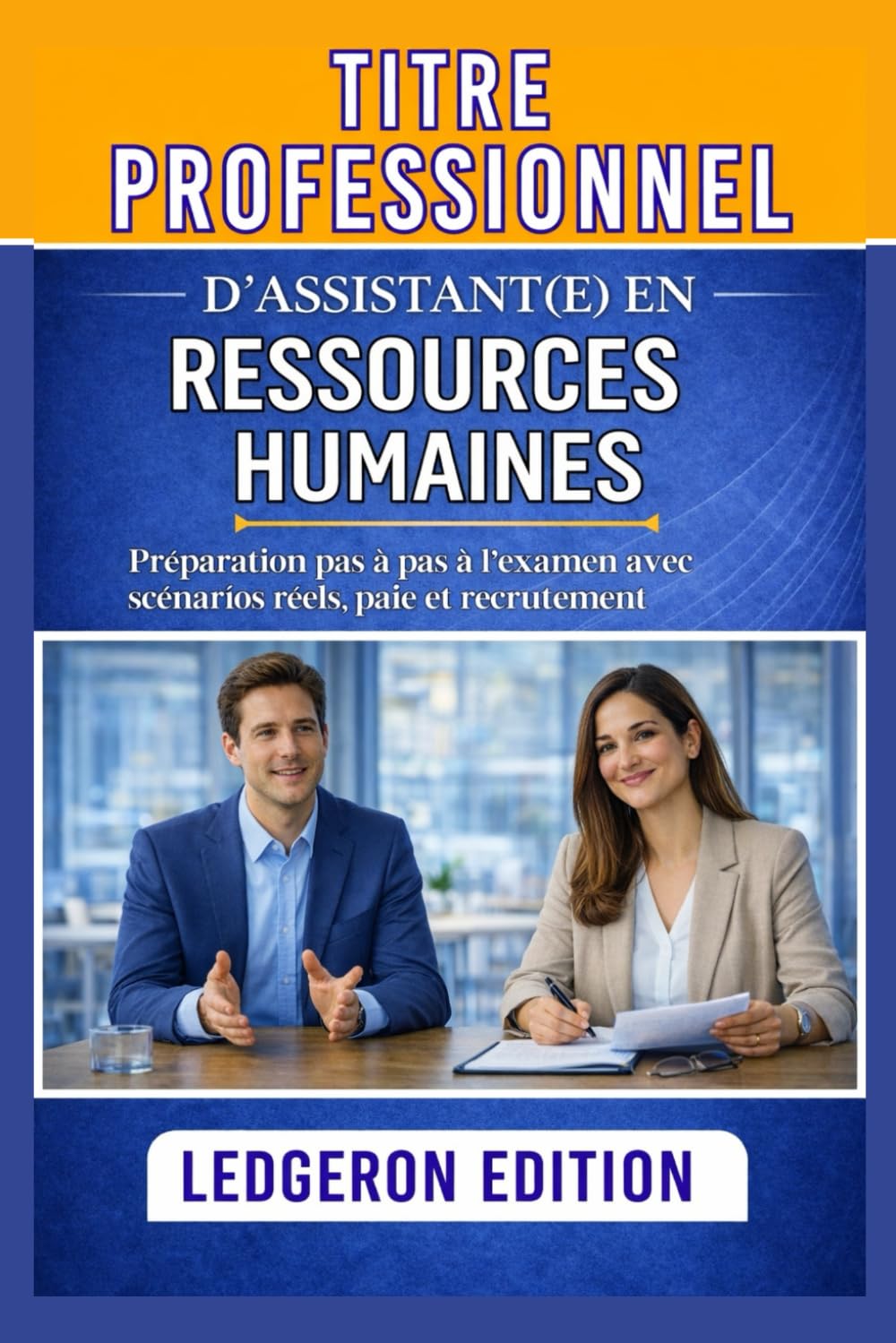 Titre Professionnel d’Assistant(e) en Ressources Humaines: Préparation pas à pas à l’examen avec scénarios réels, paie et recrutement