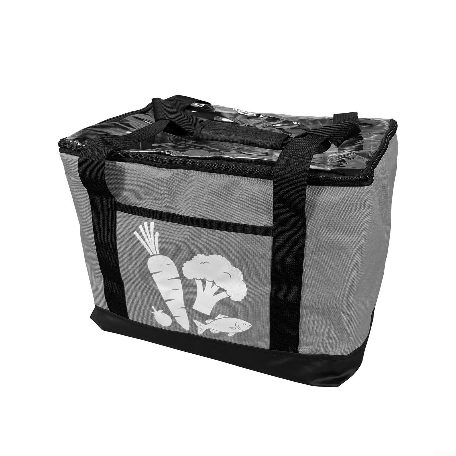 Borsa termica termica per il pranzo, in tessuto Oxford, per picnic, campeggio, viaggi e scuola (blu)