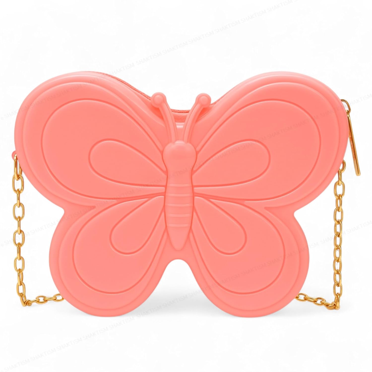 Butterfly Crossbody Bag for Girls, Cute Kids Shoulder Purse with Gold Chain, Stylish Mini Handbag for Parties, Travel & Everyday Use