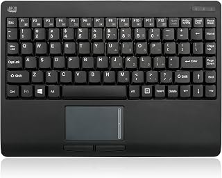 Adesso Keyboards & KEYPADS, Black, 8.25"x8.23"x11.75" (WKB-4110UB)
