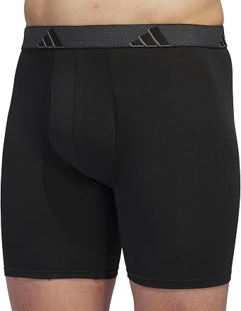 adidas Men's Microfiber 3-Pack Boxer Brief