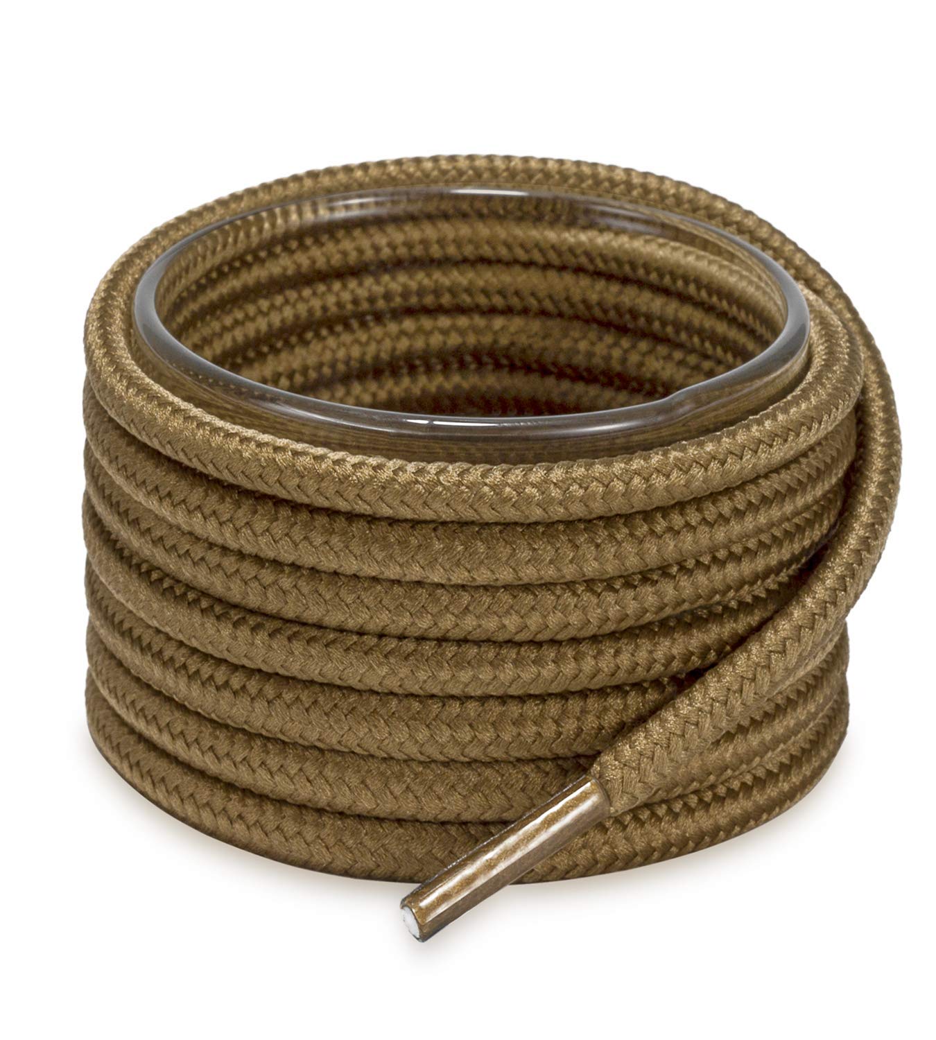Shoemate Solid Color Round Shoe Laces for Sneakers, Boots and Athletic Shoes, Shoe Strings