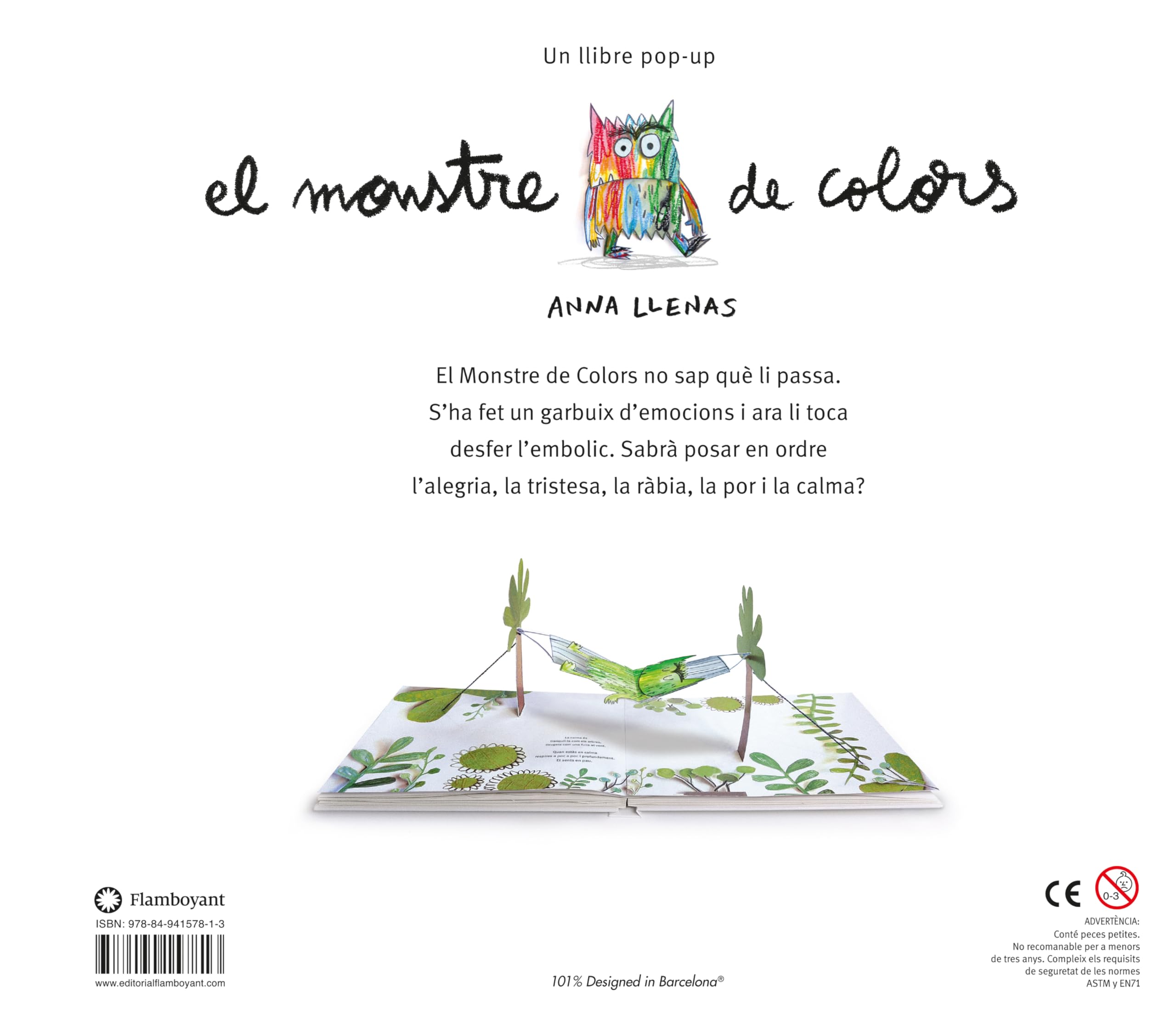 El Monstre De Colors Pop-Up [version en Catalán]
