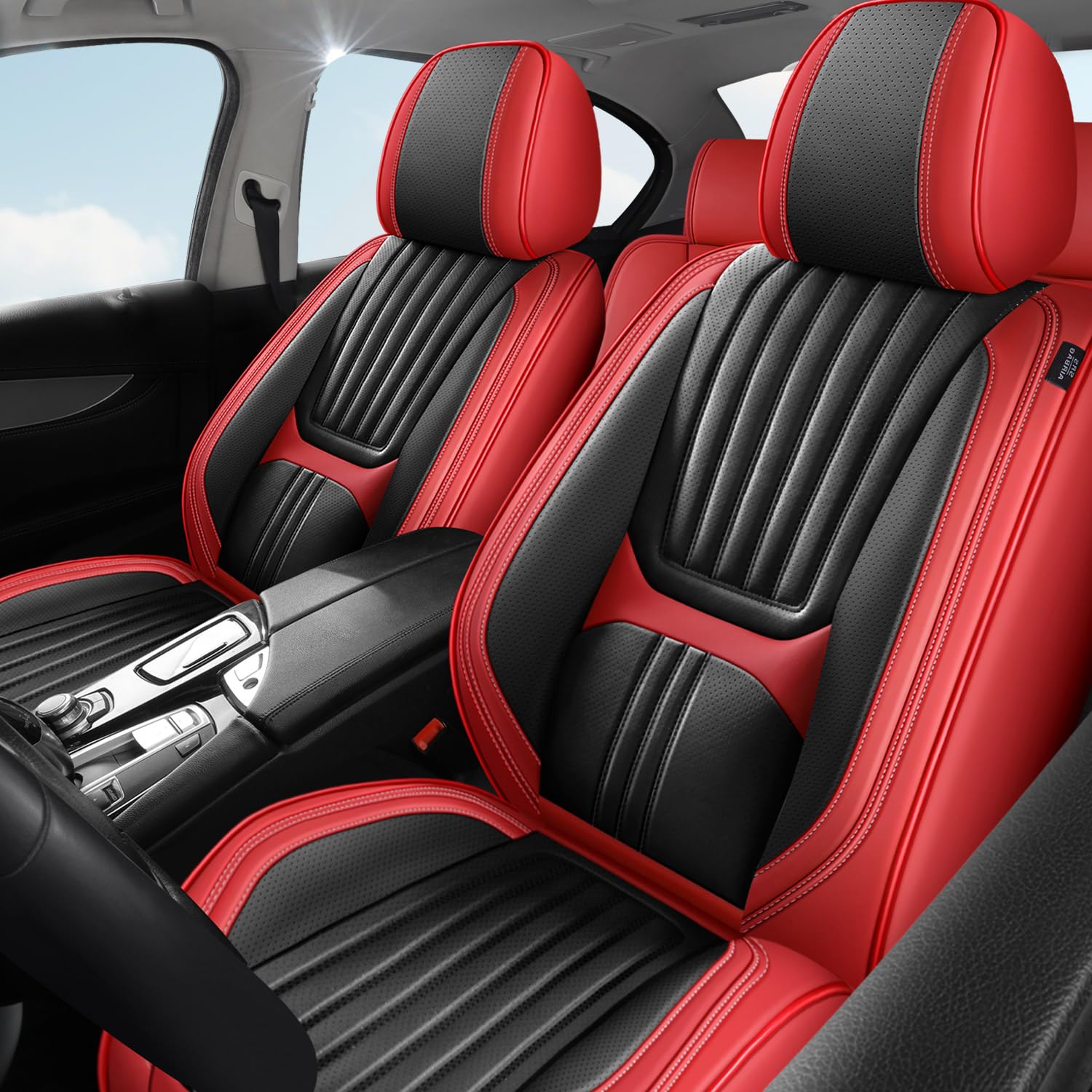 Coprisedili universali per auto, in nappa, adatti per Dodge Journey Nitro Ram 1500, Kaliber, Ladegerät, Challenger Aveng
