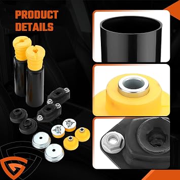 Shock Absorber Mount Bump Stops Kit Fit for BMW E90