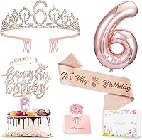 Vista 33 de Decoraciones de cumpleaños número 20 para mujer, banda y corona de cumpleaños, decoración de pastel y velas, globos de números, regalos de 20