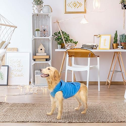 Miniatura 7 de Sudaderas de polar para perros, con capucha, bolsillo, para clima frío, primavera, Chaleco, Sudadera con junta tórica, XL, Negro