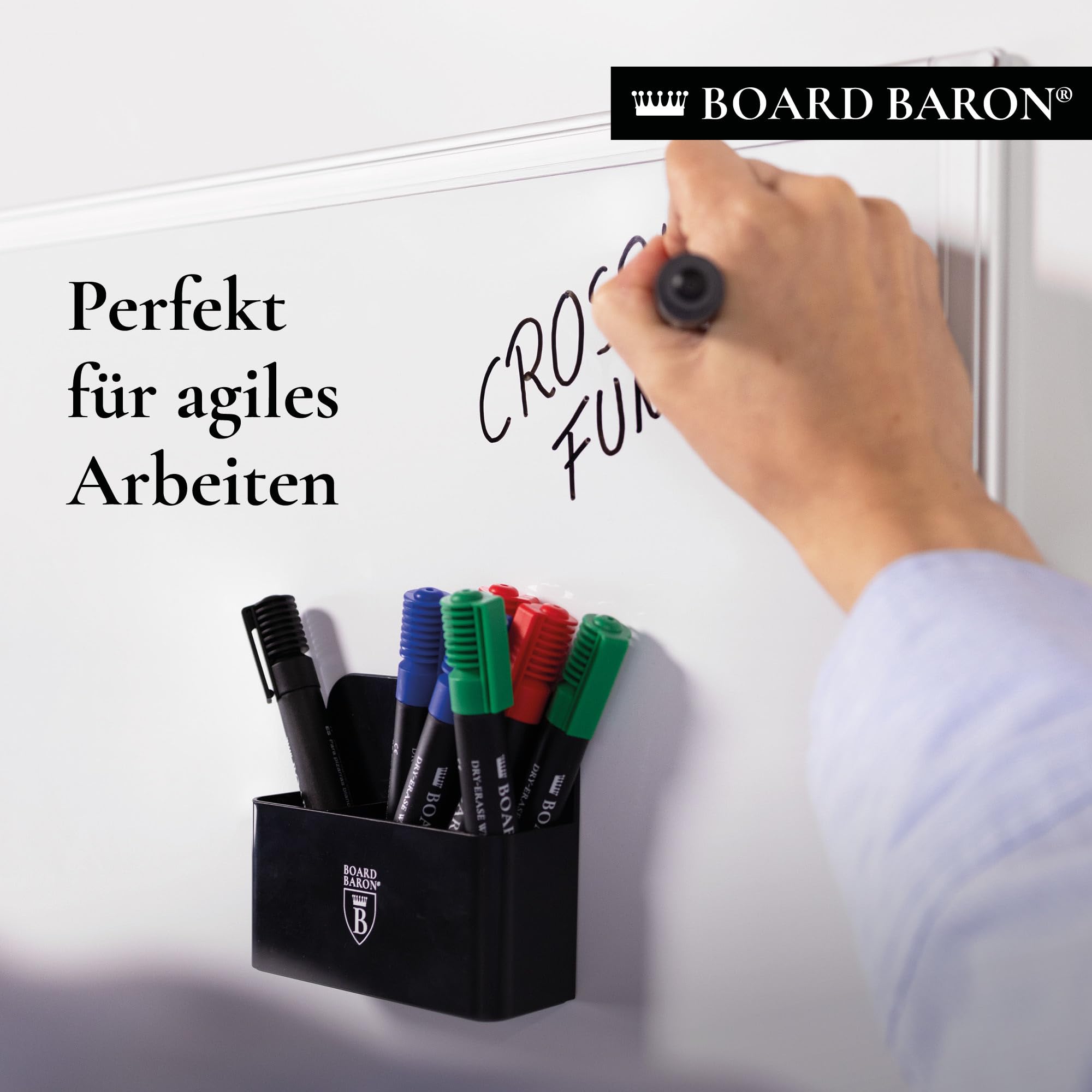 Whiteboard Silver Series | Magnettafel, (150 x 100 cm)
