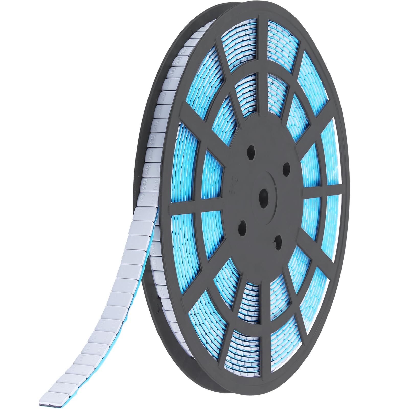 TECPO Reifenmontage-Set, Einziehwerkzeug für Gummiventile, Kunststoff-Schaber 19 mm, Universal Reifenmontagepaste Schwarz 5 kg + Pinsel für Montagepaste, Stahl-Klebegewichte, Folienradierer Ø 90 mm