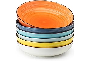 Lipped Edge Cute Deep Porcelain Bowls