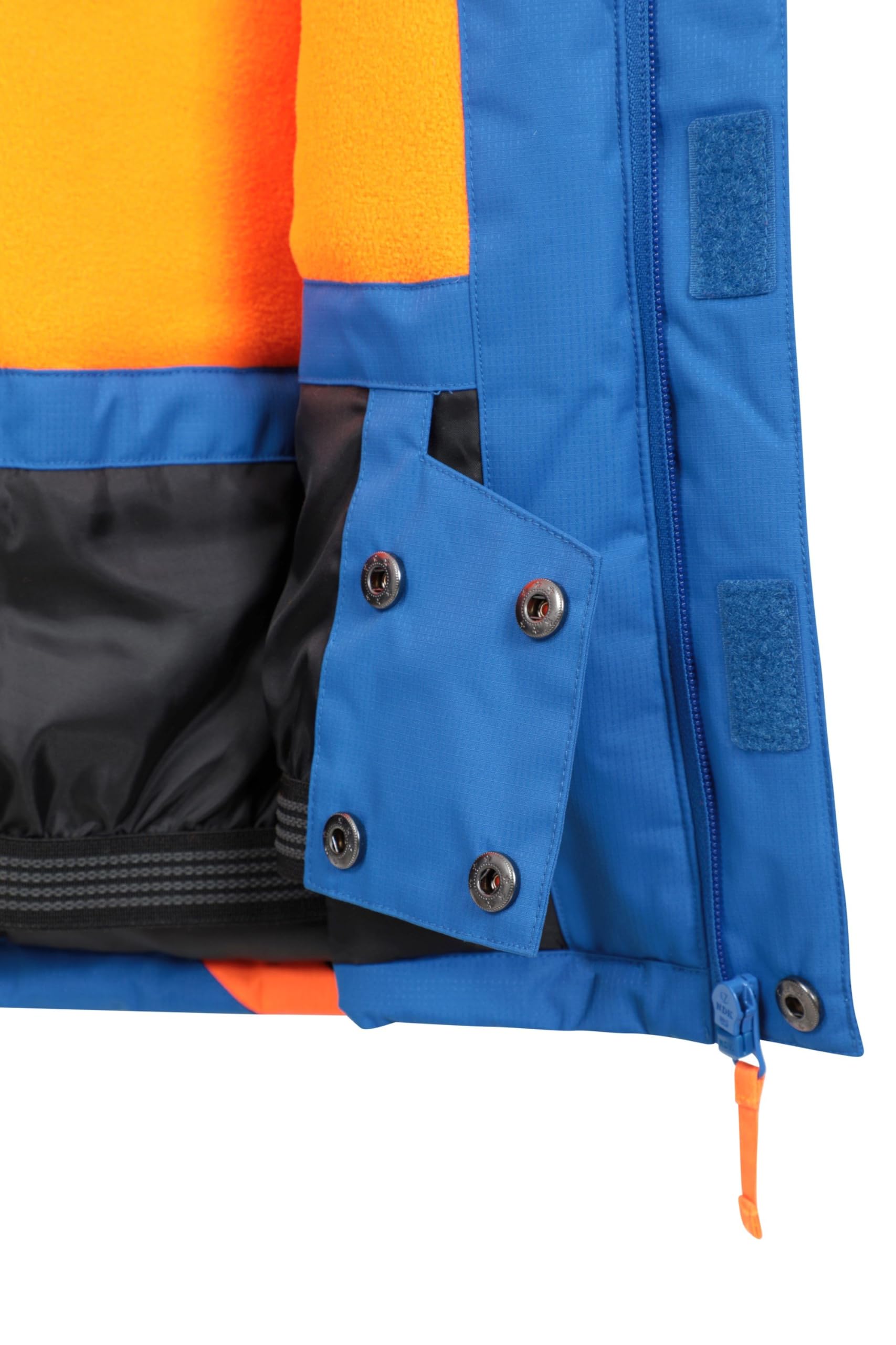 Mountain Warehouse Veste de Ski Raptor Enfants - Manteau Résistant à la Neige, Doublure Polaire, Jupe Pare-Neige Intégrée - Parfaite pour l'hiver