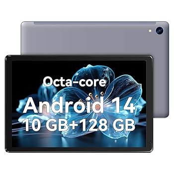 新品!Androidタブレット 10インチ 128GB カバー付き 画面分割 Amazon.co.jp: Android 14 タブレット 10インチ - 10GB+128GB+