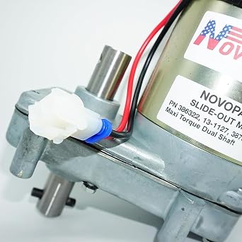 386322 13-1127 387523 524179 RV Slide Out Motor Replacement for Power Gear Slide Out Motor 386322 13-1127 387523 524179 Pin Included