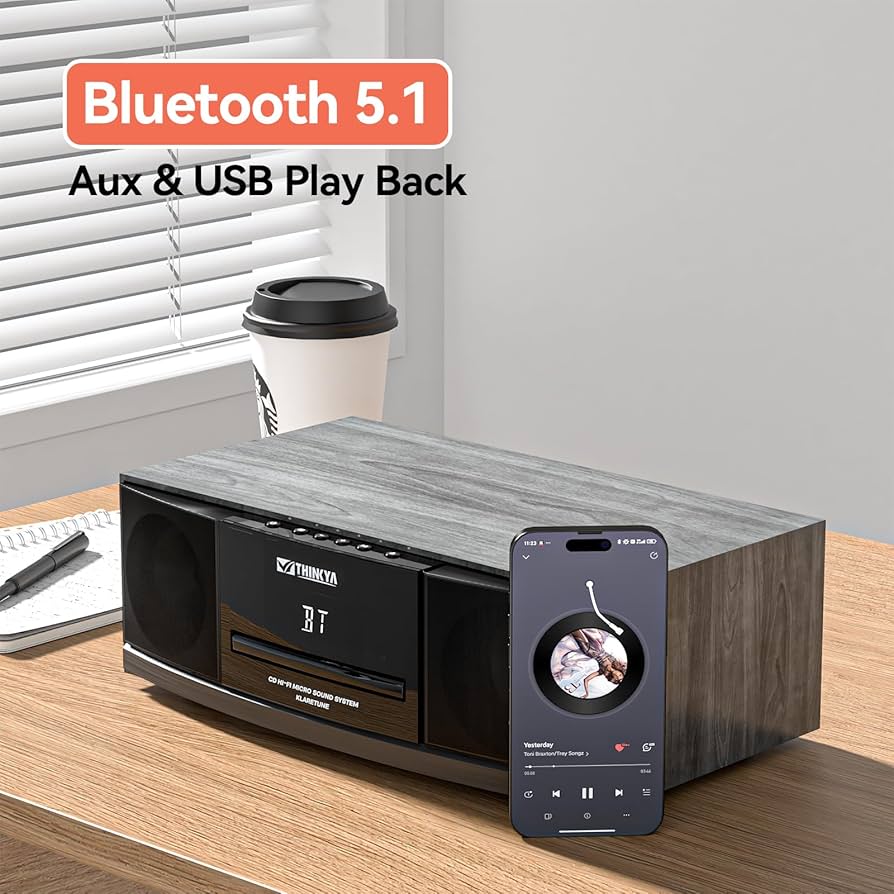 Amazon.com: Vintage Bluetooth Stereo System for Home