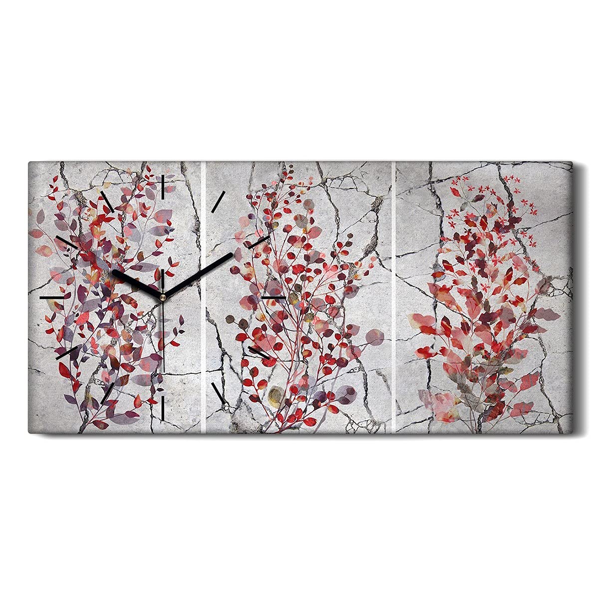 Horloge sur Toile Sans Tic-Tac pour Retrouver le Sommeil dans la Chambre
