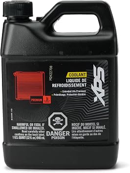 Can-Am OEM XPS Extended Life Pre-Mixed Coolant Orange - 1 Quart, 9779150