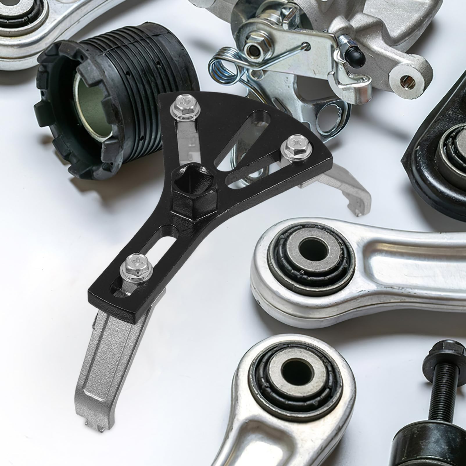 Outil Démontage Pompe Carburant Clé à Réservoir Carburant Réglable 3 Griffes Pour Automobile Entretien Mécanique Professionnelle