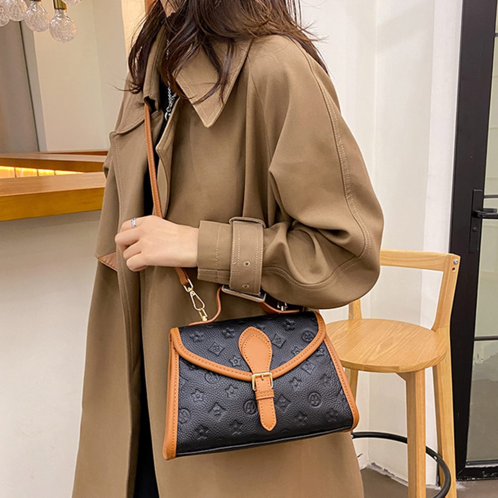 BAJIE borsa donna Bolsa De Ombro Feminino Bolsa Mensageiro De Couro Bolsa Feminina Bolsa De Mão Clutch