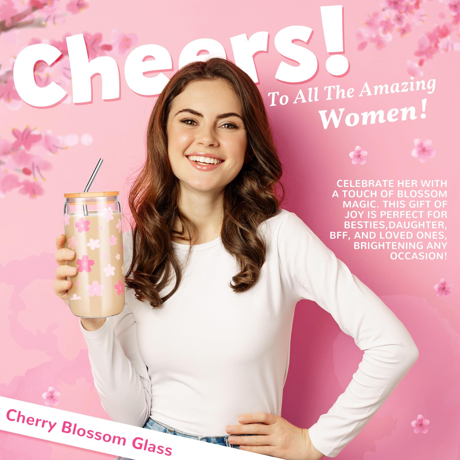 Gifts for Teen Girls, Teen Girl Gifts Trendy Stuff, Graduation Gift For Her Teens Girl, Tween, Teenager, Daughter, Sister, Best Friend Sweet 16th 18th 21st Birthday Cherry Blossom Gift