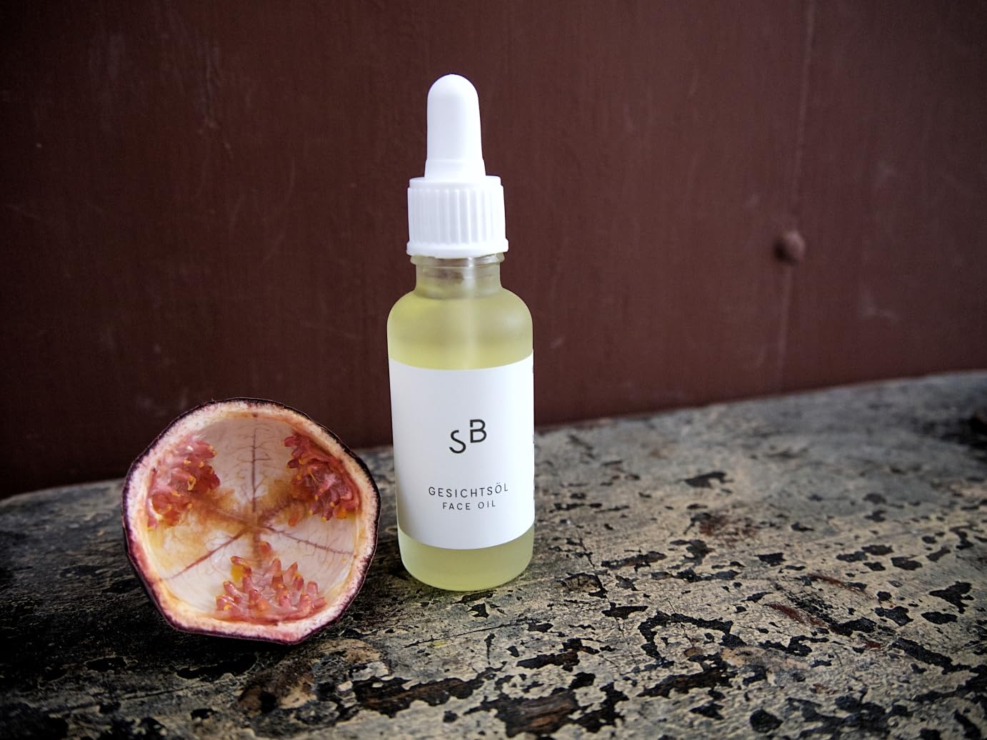 Studio Botanic Gesichtsöl – Regenerierende Gesichtspflege mit Bakuchiol und Bio Maracujaöl – 30 ml Pipettenglasflasche – 100% Rein Natürlich – Zertifizierte Vegane Naturkosmetik