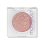 URBAN DECAY 24/7 Moondust Glitter Eyeshadow Single - Sparkly Eye Glitter Makeup, Long-lasting, Highly Reflective Shimmer, Eye Shadow Topper, Crushin\' Hard (Peach Pink with Silver Pearls) - 0.06 oz