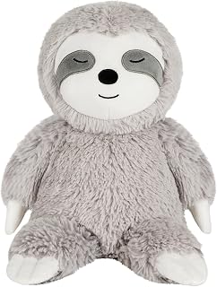 Weighted Stuffed Animals Sloth Plush Heated Microwavable Weighted Plushise Stuffy Lavender Scented Sloth Stuffed Animal Calming Gift for Kids and Adults