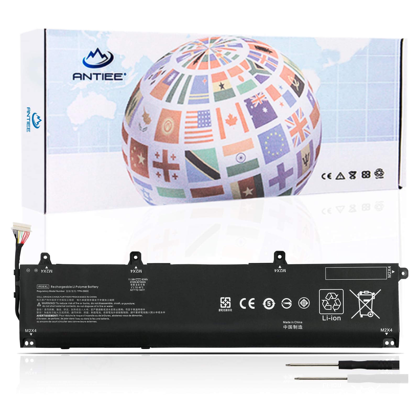 ANTIEE IR06XL Batería para HP ZBook Power G7 G9 G10 Mobile Workstation