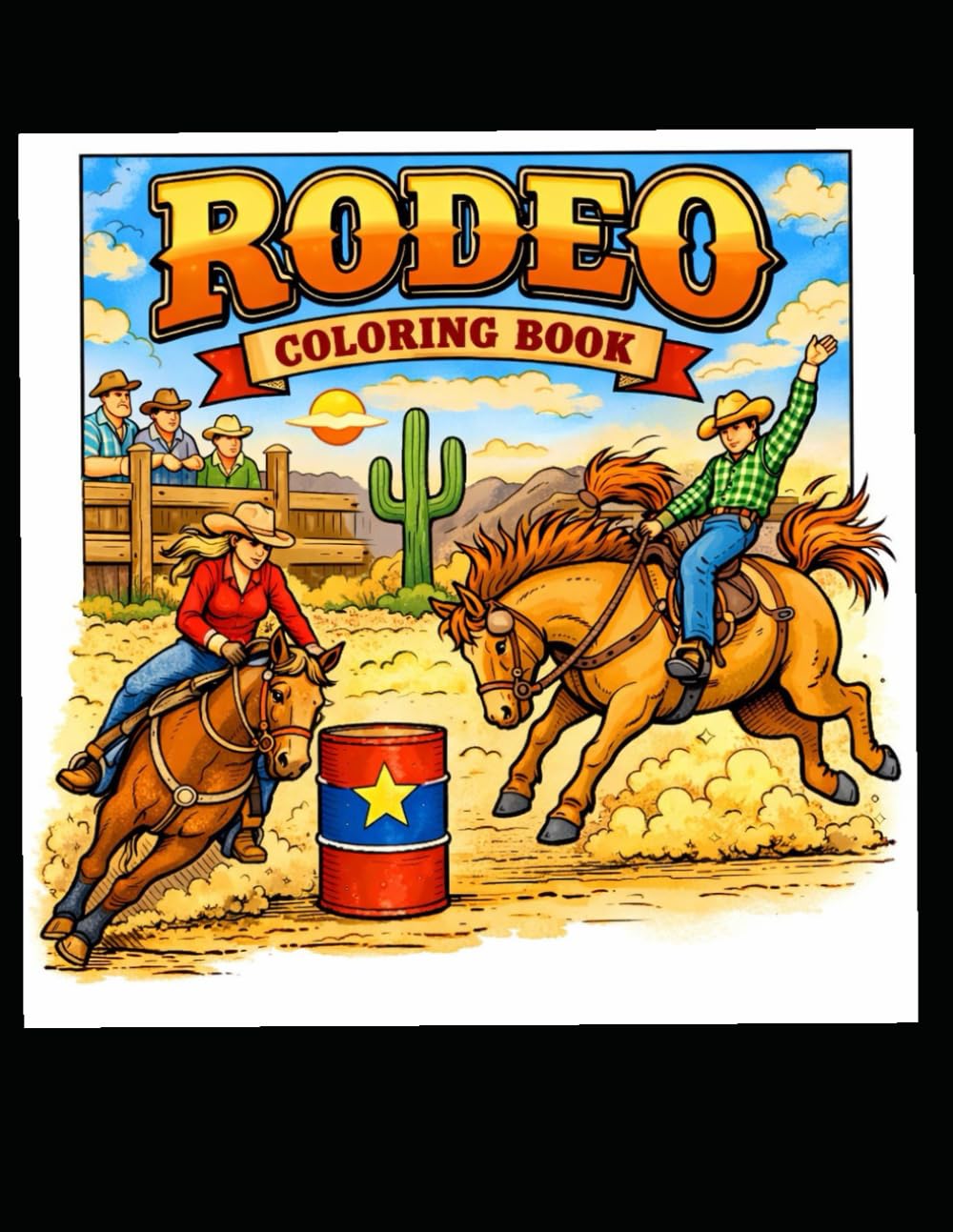 Rodeo Coloring Book