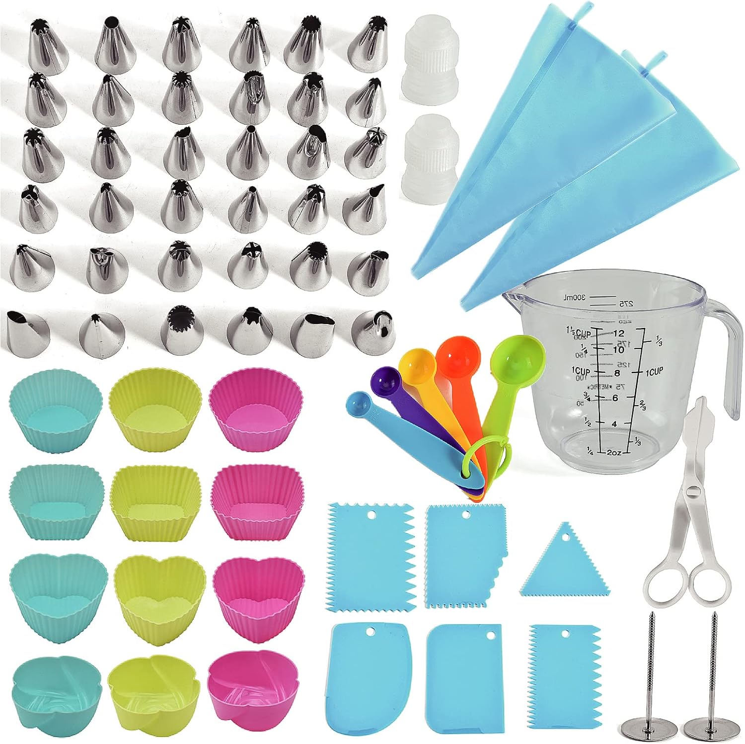 Comprar Cake Decorating Supplies, 92PCS Cake Decorating Kit with Cake