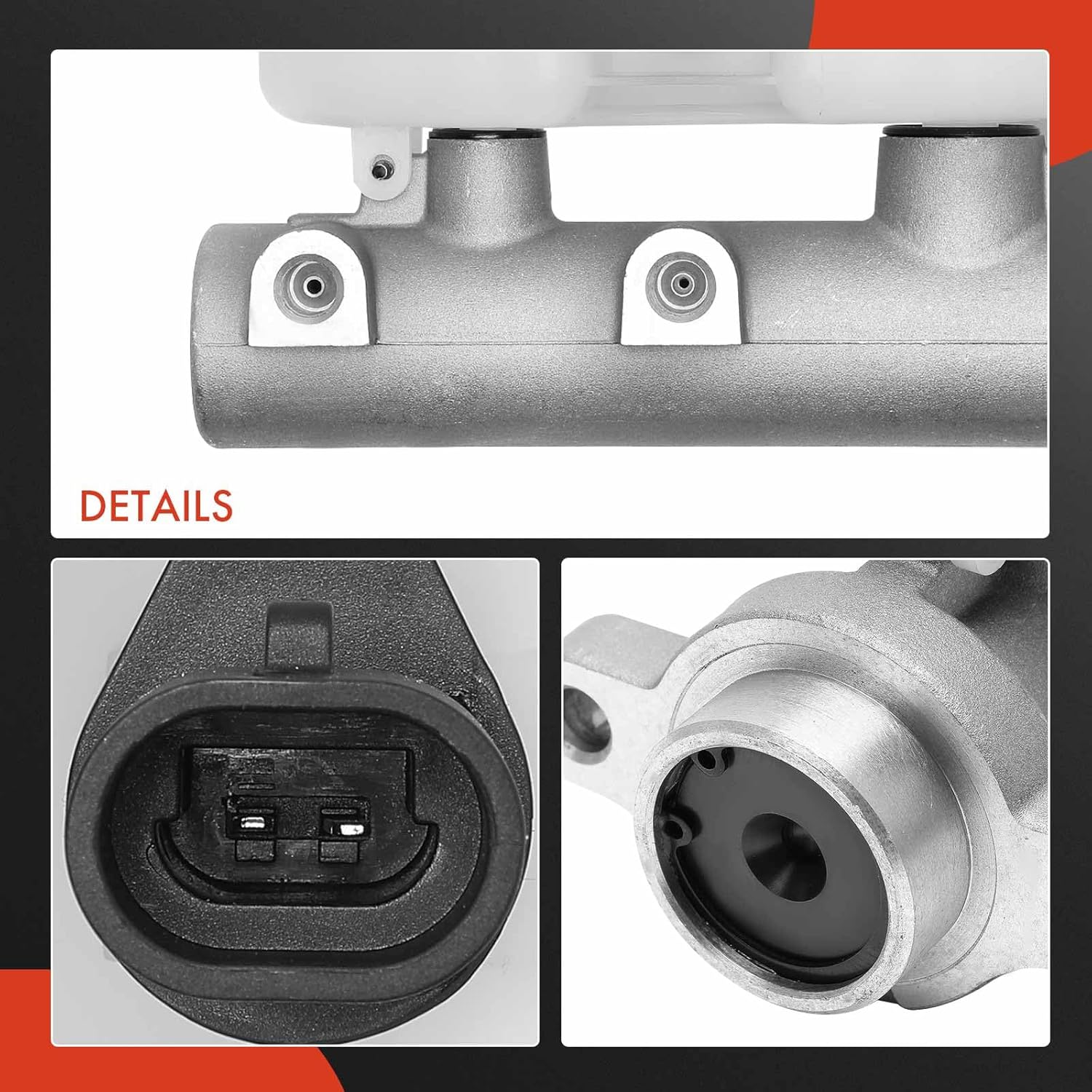 A-Premium Brake Master Cylinder with Reservoir and Sensor Compatible with Chevrolet Silverado 2500 HD 3500 HD, Suburban 2500, Express 2500 3500 & GMC Sierra 2500 HD 3500 HD 3500 Classic, Yukon XL 2500
