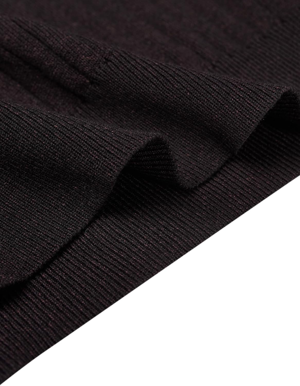 Hardaddy Men's Ribbed Knit Sweater Casual Long Sleeve Polo Sweater Collared V Neck Polo Shirts Solid Pullover Tops - Image 5