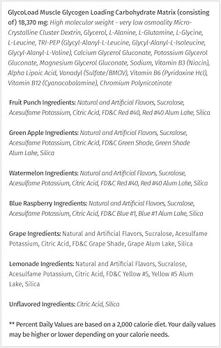 Miniatura 2 de Metabolic Nutrition, Glycoload, 100% micronizado cíclico racimo dextrina carbohidrato en polvo, glucógeno muscular carga de carbohidratos,