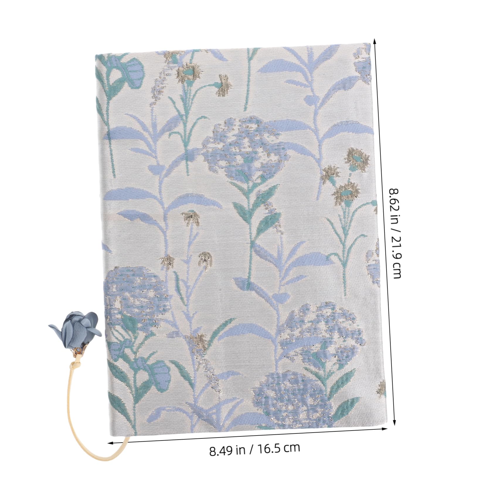 Tofficu 5 Piezas Cubierta De Libro De Tela Protector De Libros Libro Engrosado Chaqueta De Libros Decorativo Proteger Mangas De Libro De Tela El Libro Para Cubiertas De Libros Sky-blue