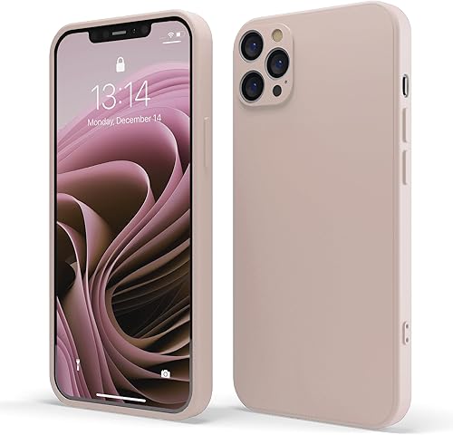 Miniatura 56 de Red Ember Funda a prueba de golpes para iPhone 11 Pro de 5.8 pulgadas, funda protectora ultradelgada de silicona líquida con acabado mate con forro