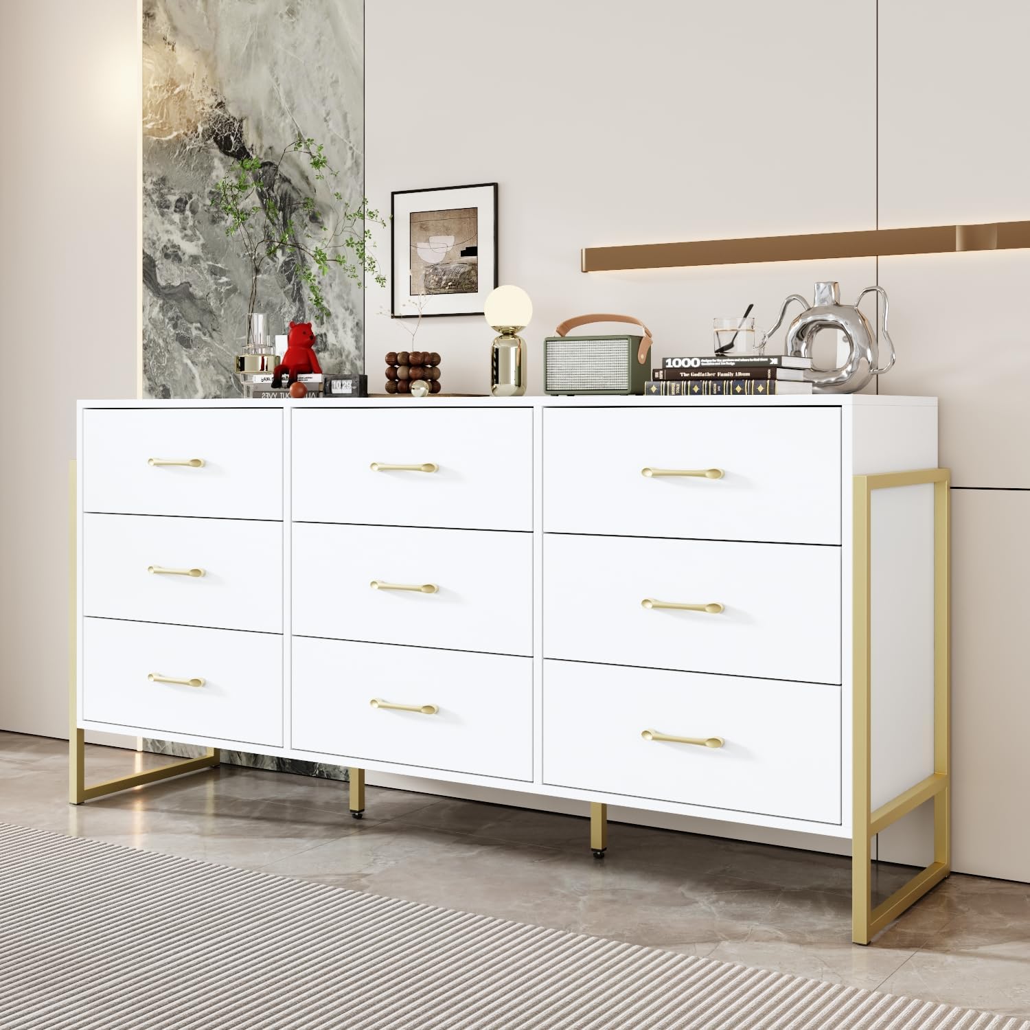 WOODTIME 9 Drawer Dresser