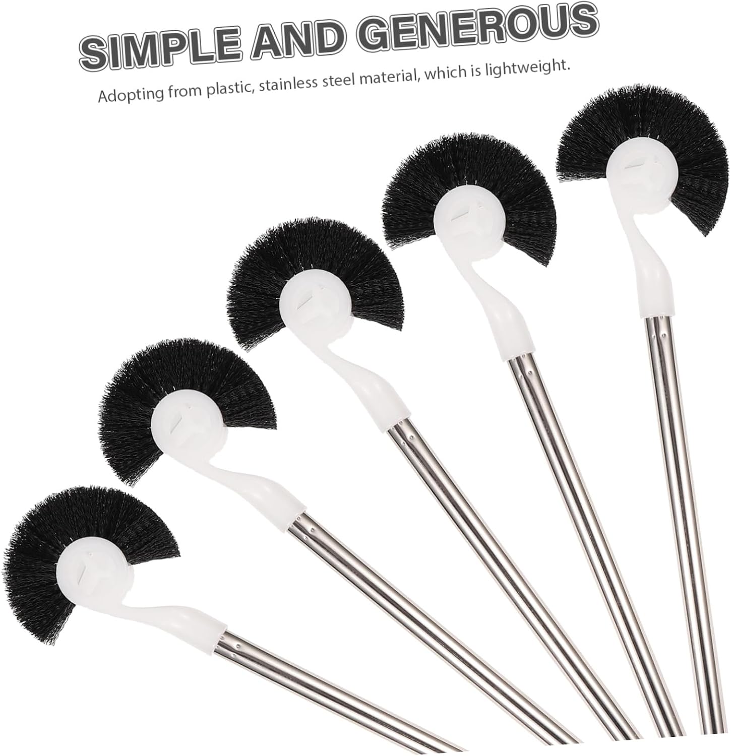 Aquarium Scrub Brush Lightweight Fish Tank Cleaning Tool for Efficient Maintenance Long Handle Non-Scratch Design for Convenient Use for Home Aquariums