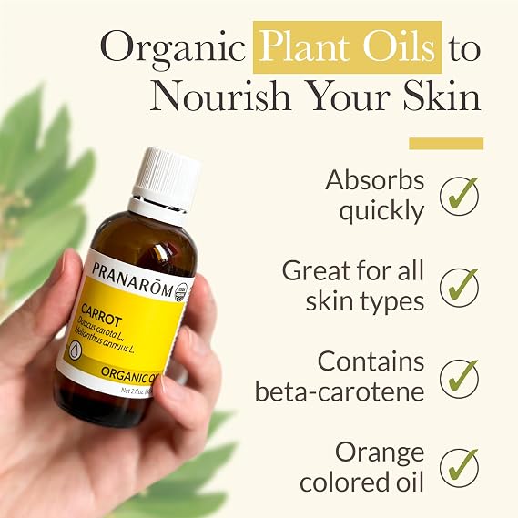 Pranarom - Carrot Virgin Plant Oil - 2oz