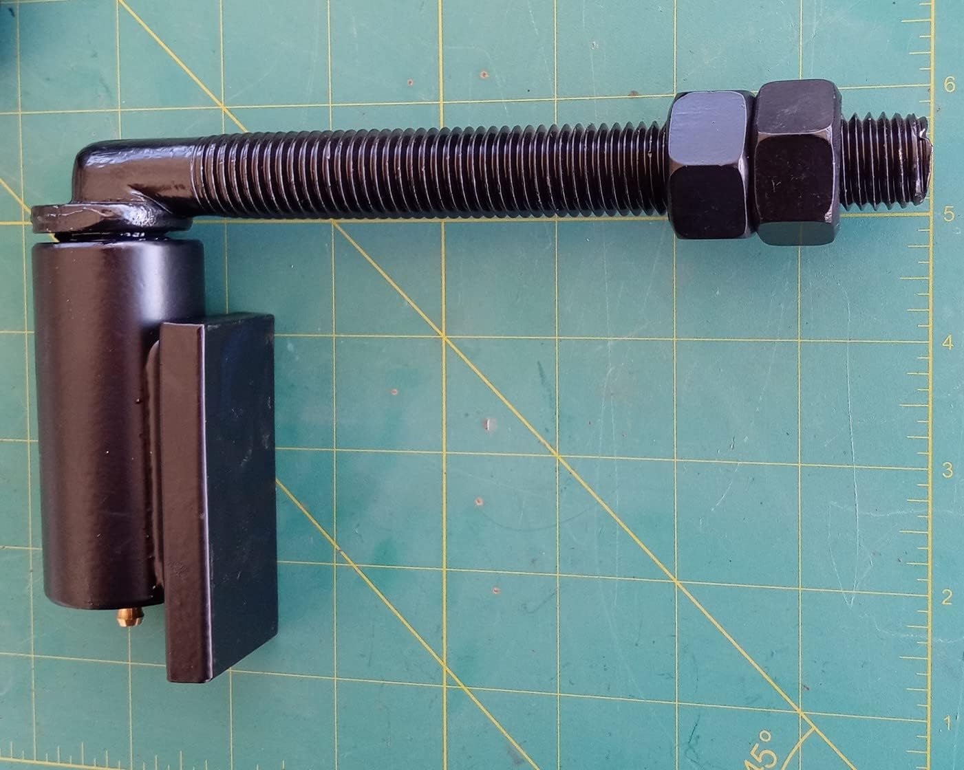 3/4" x 7 inch Adjustable Gate Hinges (Pair) Heavy Duty Pivot Hinge for Welding Weld on Large Gates